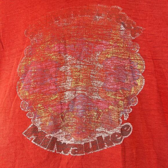 Vintage Summerfest Milwaukee Thrashed 1980s Mens T-Shirt Size S - Picture 2 of 5